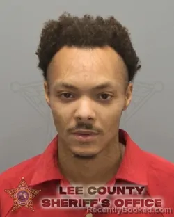 Mugshot of CHRISTIAN XAIVER-WILLIAM COWIE PARKS booked in Lee County, Florida on March 15, 2026