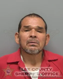 Mugshot of JUAN MANUEL VELA booked in Lee County, Florida on March 15, 2026