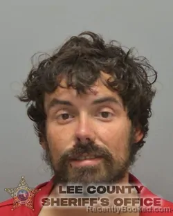 Mugshot of ANDREW MICHAEL BRITT booked in Lee County, Florida on March 16, 2026