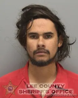 Mugshot of BRYAN JESUS GUILARTE booked in Lee County, Florida on March 16, 2026