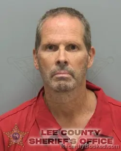 Mugshot of CHARLES FRANCIS HOUGH booked in Lee County, Florida on March 16, 2026