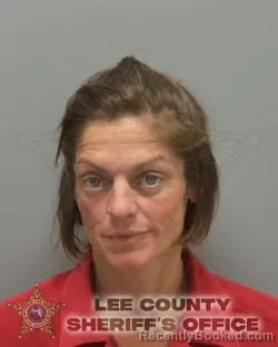 Mugshot of MOLLY JO PEPLINSKI booked in Lee County, Florida on March 17, 2026