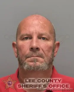 Mugshot of RONALD JR SEXTON booked in Lee County, Florida on March 17, 2026