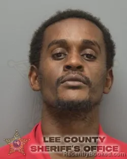 Mugshot of MALIK ALEXANDER OUTTEN booked in Lee County, Florida on March 17, 2026