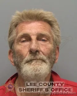 Mugshot of JON LYMAN REICH booked in Lee County, Florida on March 17, 2026