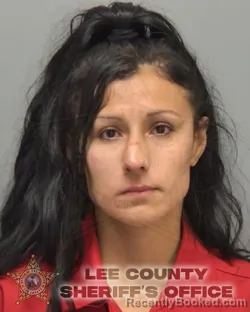 Mugshot of HAILIE JADE VASQUEZ booked in Lee County, Florida on March 17, 2026