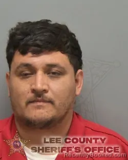 Mugshot of ALDO JONATHAN RAMIREZ SANCHEZ booked in Lee County, Florida on March 17, 2026