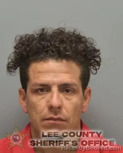 Mugshot of MIKE STEVEN SANCHEZ booked in Lee County, Florida on March 18, 2026