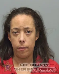 Mugshot of ANGELA JOY WATSON booked in Lee County, Florida on March 18, 2026