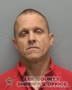 Mugshot of ADAM KENT MATHEW booked in Lee County, Florida on March 18, 2026