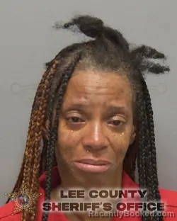 Mugshot of WANDA DENISE DANIELS booked in Lee County, Florida on March 18, 2026