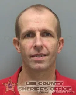 Mugshot of JUSTIN TYLER BROOKE booked in Lee County, Florida on March 18, 2026