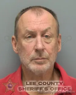 Mugshot of KENNETH E FRENCH booked in Lee County, Florida on March 18, 2026