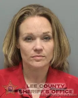 Mugshot of AMANDA NICOLE ELAM booked in Lee County, Florida on March 18, 2026