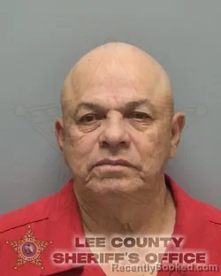 Mugshot of JUAN FRANCISCO ALVARENGA booked in Lee County, Florida on March 19, 2026