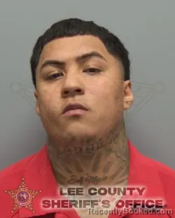 Mugshot of JUAN RAMON RODRIGUEZ booked in Lee County, Florida on March 19, 2026