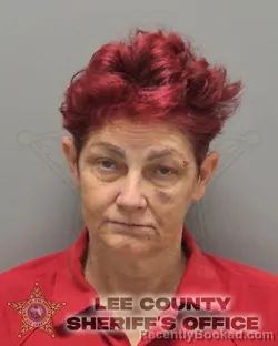 Mugshot of TAMMI WAYNETTE HANLEY booked in Lee County, Florida on March 19, 2026