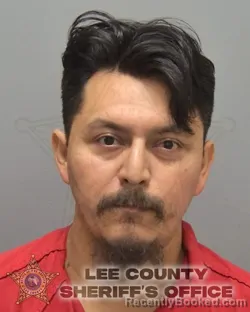 Mugshot of JORGE LUIS CUA PAZ booked in Lee County, Florida on March 19, 2026