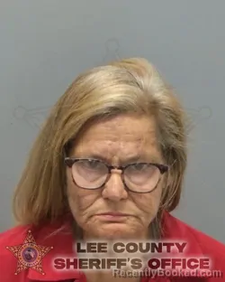 Mugshot of ROBINANN MARION GORDON booked in Lee County, Florida on March 19, 2026
