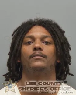 Mugshot of JAYLEN JARRION SHARROD MOBLEY booked in Lee County, Florida on March 19, 2026