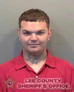 Mugshot of RICARDO BARBARO MARTINEZ booked in Lee County, Florida on March 19, 2026