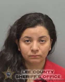 Mugshot of ELIA CIFUENTES CIFUENTES booked in Lee County, Florida on March 20, 2026