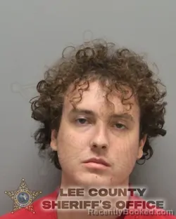 Mugshot of KOLTIN BURNS booked in Lee County, Florida on March 20, 2026