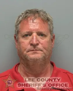 Mugshot of DAVID LEE CHURCH booked in Lee County, Florida on March 20, 2026