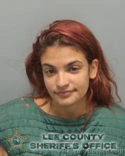 Mugshot of KATHERINE MARIE GONZALEZ booked in Lee County, Florida on March 21, 2026