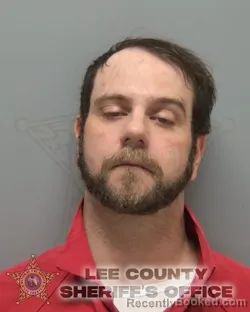 Mugshot of TYLER JOSHUA MURRAY booked in Lee County, Florida on March 21, 2026