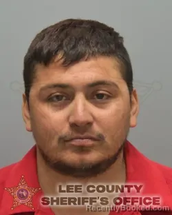 Mugshot of LUIS GERARDO SALINAS ESPINOSA booked in Lee County, Florida on March 21, 2026