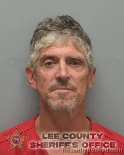 Mugshot of BRIAN DEAN DAUB booked in Lee County, Florida on March 21, 2026
