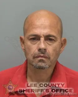 Mugshot of JUAN DAVID MENDIGANA booked in Lee County, Florida on March 21, 2026