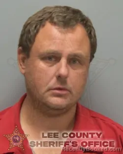 Mugshot of SCOTT MERIN BROWN booked in Lee County, Florida on March 21, 2026