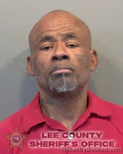 Mugshot of FREDERICK HOLLIS booked in Lee County, Florida on March 22, 2026