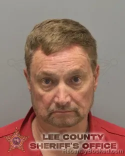 Mugshot of ANDREW PETER LEWNES booked in Lee County, Florida on March 22, 2026