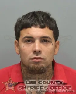 Mugshot of ANTHONY SIMON RIVERA booked in Lee County, Florida on March 22, 2026