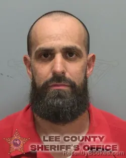 Mugshot of ELIEZER ACEVEDO SOTO booked in Lee County, Florida on March 22, 2026