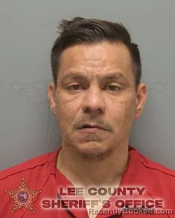 Mugshot of MARCO ANTONIO SERRANO booked in Lee County, Florida on March 22, 2026