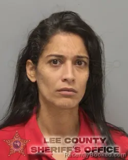 Mugshot of JONELLY LEICHLA ROSARIO booked in Lee County, Florida on March 22, 2026