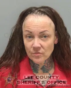 Mugshot of LAURA STEPHANIE ROSADO booked in Lee County, Florida on March 22, 2026