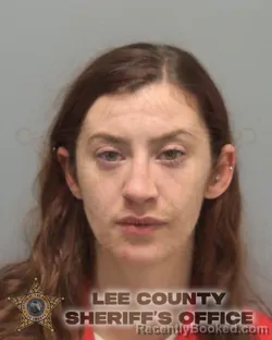 Mugshot of EMALEE NICOLE POTTS booked in Lee County, Florida on March 23, 2026