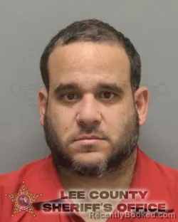 Mugshot of LAZARO JOEL ECHEVARRIA-GARCE booked in Lee County, Florida on March 23, 2026