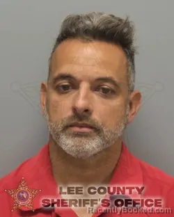 Mugshot of WANDERSON SILVA CHAGAS booked in Lee County, Florida on March 23, 2026