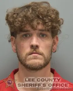 Mugshot of BRANDON MICHEAL HOTTENSTEIN booked in Lee County, Florida on March 23, 2026