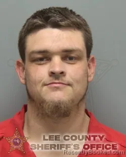 Mugshot of BARRY JAY JR BALLARD booked in Lee County, Florida on March 23, 2026