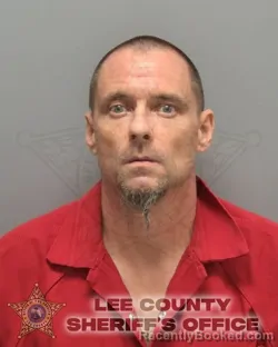 Mugshot of JASON RICHARD SANDORA booked in Lee County, Florida on March 23, 2026