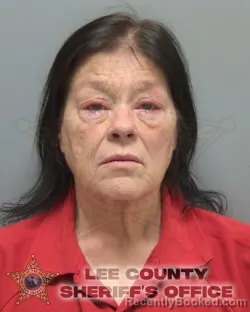 Mugshot of TAMELA EVA WRIGHT booked in Lee County, Florida on March 24, 2026
