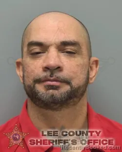 Mugshot of JOSE JERRY LABOY MORALES booked in Lee County, Florida on March 24, 2026