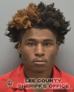 Mugshot of JAMAIRE ELIJAH JOSEPH WASHINGTON booked in Lee County, Florida on March 24, 2026